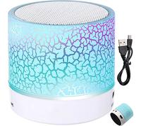 Retoo Lampada da comodino portatile a LED, con altoparlante Bluetooth, cambia colore, lampada da tavolo, lampada d'atmosfera, luce notturna, idea regalo per ragazzi, ragazze, ragazzi, camera da letto