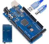 Retoo Mega-R3 - Microcontrollore ATmega2560, con cavo USB, modulo con 54 pin I/O, per stampa 3D e robotica, compatibile con Arduino IDE, Windows, macOS, Linux