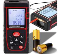 Retoo Metro Laser Digitale da 40 m, Display Retroilluminato IP54, mm/in/ft