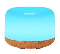 Retoo Mini umidificatore ad ultrasuoni con 12 colori chiari e serbatoio dell'acqua da 300 ml, diffusore di aromi per casa, ufficio, camera da letto, diffusore per oli essenziali, umidificatore lampada