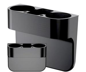 Retoo Portabevande multifunzione da auto con supporto per cellulare per tutti i telefoni, portabicchieri per tazze da caffè e lattine, porta tazze, porta coppe e piccolo oggetto, porta bevande