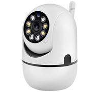 Retoo Telecamera di sorveglianza Wi-Fi interna 1080p, IP Cam con app, telecamera girevole a 355°, monitoraggio del movimento, telecamera per animali domestici, telecamera interna per casa, bambino