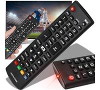 Retoo Telecomando Universale per TV LG, AK74475490, HDTV AKB75095308, AKB75095307, AKB73715601, per Vari Televisori Ultra HD, Compatibile Con LED LCD, Nessuna Configurazione Richiesta