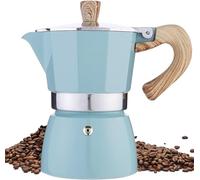 Retoteng Moka Pot, caffettiera italiana da 3 tazze/5 once Piano cottura Espresso Maker Piano cottura Manuale da campeggio Macchina per caffè cubano Macchina per caffè espresso italiano Greca Macchina