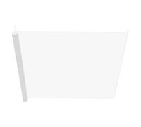 Retractable Baby Gate, Telescopic Mesh Barrier, No Drilling Safety Fence, Portable Pet Divider, Foldable Gate for Puppies Cats Apartment Stairs Balcony Passage Small Spaces, Black, White