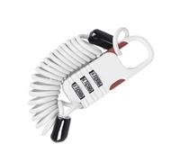 Retractable Cable Lock - Recode Resettable Mechanism, Flexible Steel Wire, Lightweight Portable Design, Smooth Recoil | Luggage Securing, Electric Scooter Use, Bike Accessories, Outdoor Commuting