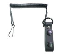 Retractable Coil Lanyard - Heavy Duty Spring Rope, Belt Clip