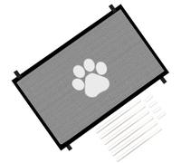 Retractable Fence - Foldable Dog Gate, Portable Wide Barrier, Folding Net Gate for Indoor, Outdoor Doorways, Stairway Protection, Quick Setup | Home Safety Use, Perfect Access Control