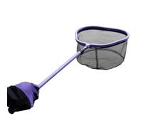 Retractable Fishing Net, Telescopic Landing Net Pole, Lightweight Angling Mesh Tool, Foldable Fish Catch, Kayak Boat Lake Saltwater Fishing Gear, Trout Bass Catfish Landing Use 30.71-45.28 Inches