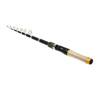 Retractable Fishing Rod - Telescopic Bass Pole, Folding Fishing Stick | Travel Gear, Portable Outdoor Equipment, Strong Compact Rod With Carry Bag For Freshwater Trout Bank River Lake Pier