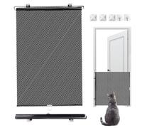 Retractable Gate - Stair Gate Retractable | Mesh Baby Gatee | Indoor/Outdoor Stair Gates for Stairways Hallways Doorways Multifunctional Cat Barriers Pet Supplies Portable Safety Gates