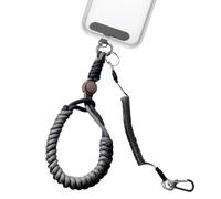 Retractable Phone Wrist Strap - Portable Mobile Holder, Reliable Device Protection Carrying Safety System Design, Strong Metal Clip Elastic Cord Quick Release Locking Mechanism For Travel Hiking Beach
