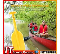Retractable Portable Telescope Rafting Boat Paddle for Water Sport (Black)