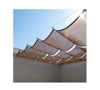 Retractable Wave Sun Shade Sail,Parasole Retrattile a Forma di U for la Sostituzione della Copertura del Tetto della Pergola,Durable and UV Resistant(W2.6*L12m/W8.53*L39.37ft)
