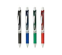 Retraibile Liquido Gel Inchiostro Penna Pentel Energel XM BL77E Eco Nero/Blu /