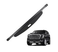 Retrattile Auto Bagagli Per Chevrolet Per TAHOE Per GMC Per YUKON 2021-2024 Retrattile Tronco Cargo Copertura Pacchetto Cremagliera Scudo Impermeabile Privacy Copertura Bagagliaio(Fibra di carbonio)