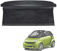 Retrattile Car Bagagli Protezione Coperchio per Smart 451 Fortwo 2007-2014, Auto Interni Accessori Baule Ripiano Conservazione Organizzare