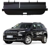 Retrattile Copertura Bagagliaio Dell'Auto per Jeep Cherokee 2014 2015 2016 2017 2018, Posteriore Tronco Cargo Copertura Bagagli Scudo di Sicurezza