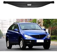 Retrattile Copertura Bagagliaio Dell'Auto per Ssangyong Actyon 2006 -2012 2013 2014 2015 2016 2017 2018 2019 2020,Posteriore Tronco Cargo Copertura Bagagli Scudo di Sicurezza,Styling Accessori.