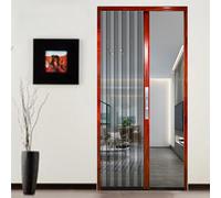 Retrattile Fisarmonica Schermo Porta Net 80 96 "Alto Pieghevole Divisorio Cancello per Uso Interno Esterno Porta Scorrevole Temporanea 121,9 x 203,2 cm Facile da installare e Design