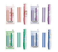 Retrattile Gomme Con Ricariche Cartoon Pushable Gomme Penna Stile Gomme