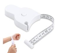 Retrattile Misura di Nastro, 150 cm Nastro di Misurazione del Corpo Retrattile, Metro per Misurare Corpo, Nastro Misuratore Corporeo, Metro a Nastro Morbido, per Cucito, Misurare le Parti del Corpo