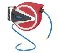 Retrattile Tubo Aria Rocchetto 12m Ø6.5mm Id - PU Tubo - Sealey SA812 Nuovo