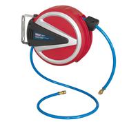 Retrattile Tubo Aria Rocchetto 6.5m Ø6.5mm Id - PU Tubo - Sealey SA811 Nuovo