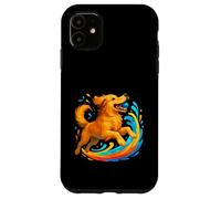 Retriever Che Gioca Con L'Arte Della Palla Custodia per iPhone 11