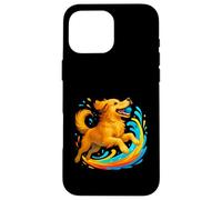 Retriever Che Gioca Con L'Arte Della Palla Custodia per iPhone 16 Pro Max