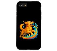 Retriever Che Gioca Con L'Arte Della Palla Custodia per iPhone SE (2020) / 7 / 8