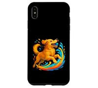 Retriever Che Gioca Con L'Arte Della Palla Custodia per iPhone XS Max