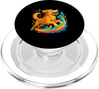 Retriever Che Gioca Con L'Arte Della Palla PopSockets PopGrip per MagSafe