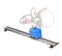 RETRIN Guida Regolabile in Alluminio per Sega Circolare Binario Fisso per Taglio Automatico,con Cingolo Brushless,Sollevamento con Un Pulsante,per Cemento Armato e Materiali Edili 2m