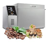 RETRIN Tostatrice per caffè con Controllo Digitale,Acciaio Inox,Timer e Termostato Regolabili,Macchina Professionale per Tostare Noci,Frutta Secca,Semi e Cereali in Modo Uniforme Type10