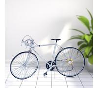 Retro 1/6 diecast in lega modello di bicicletta figure veicoli ufficio