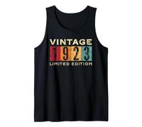 Retro 103 Anni Vintage 1923 Edizione Limitata Compleanno Canotta