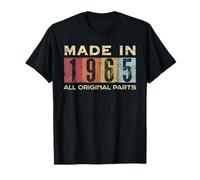 Retro 1965 Tutte le parti originali Vintage Made in 1965 Uomo Donna Maglietta