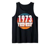 Retro 1973 PRO-Roe Diritti Riproduttivi Tramonto Grafica Canotta