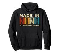 Retro 2020 Tutte le parti originali Vintage Made in 2020 Uomo Donna Felpa con Cappuccio