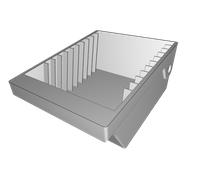 Retro 5.25" Floppy Disk Box Holder for Retrocomputer Commodore 64 C64