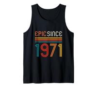 Retro 55° Compleanno Epic Since 1971 Canotta