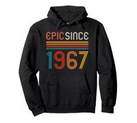 Retro 59° Compleanno Epic Since 1967 Felpa con Cappuccio