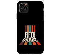 Retro 5th Fifth Grade Teacher & Student Back To School Custodia per iPhone 11 Pro Max