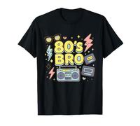 Retro 80s Bro Down Memory Lanes Ricordi di ritorno al passato Maglietta