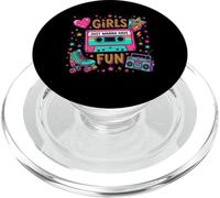 Retro 80s Ragazze Solo Voglio Avere Divertente Cassette Skate PopSockets PopGrip per MagSafe