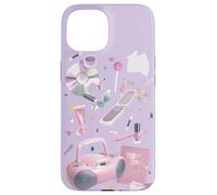 Retro 90's Girly Things CDs Collage Y2K Cute Collection Custodia per iPhone 15