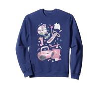 Retro 90's Girly Things CDs Collage Y2K Cute Collection Felpa