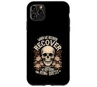 Retro Addiction Recovery Narcotics Anonimo Sobriety Skull Custodia per iPhone 11 Pro Max