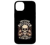 Retro Addiction Recovery Narcotics Anonimo Sobriety Skull Custodia per iPhone 14 Plus